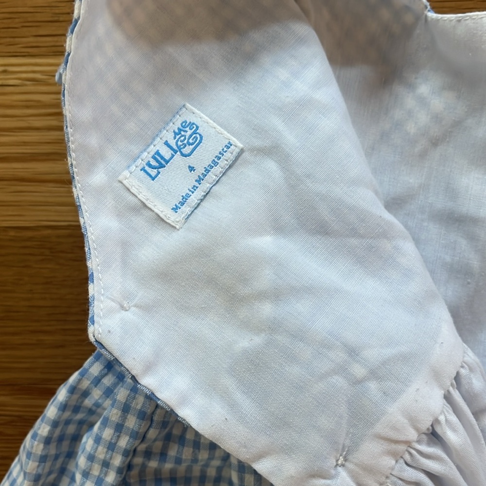Luli & Me Gingham Dress - Picture 6 of 6